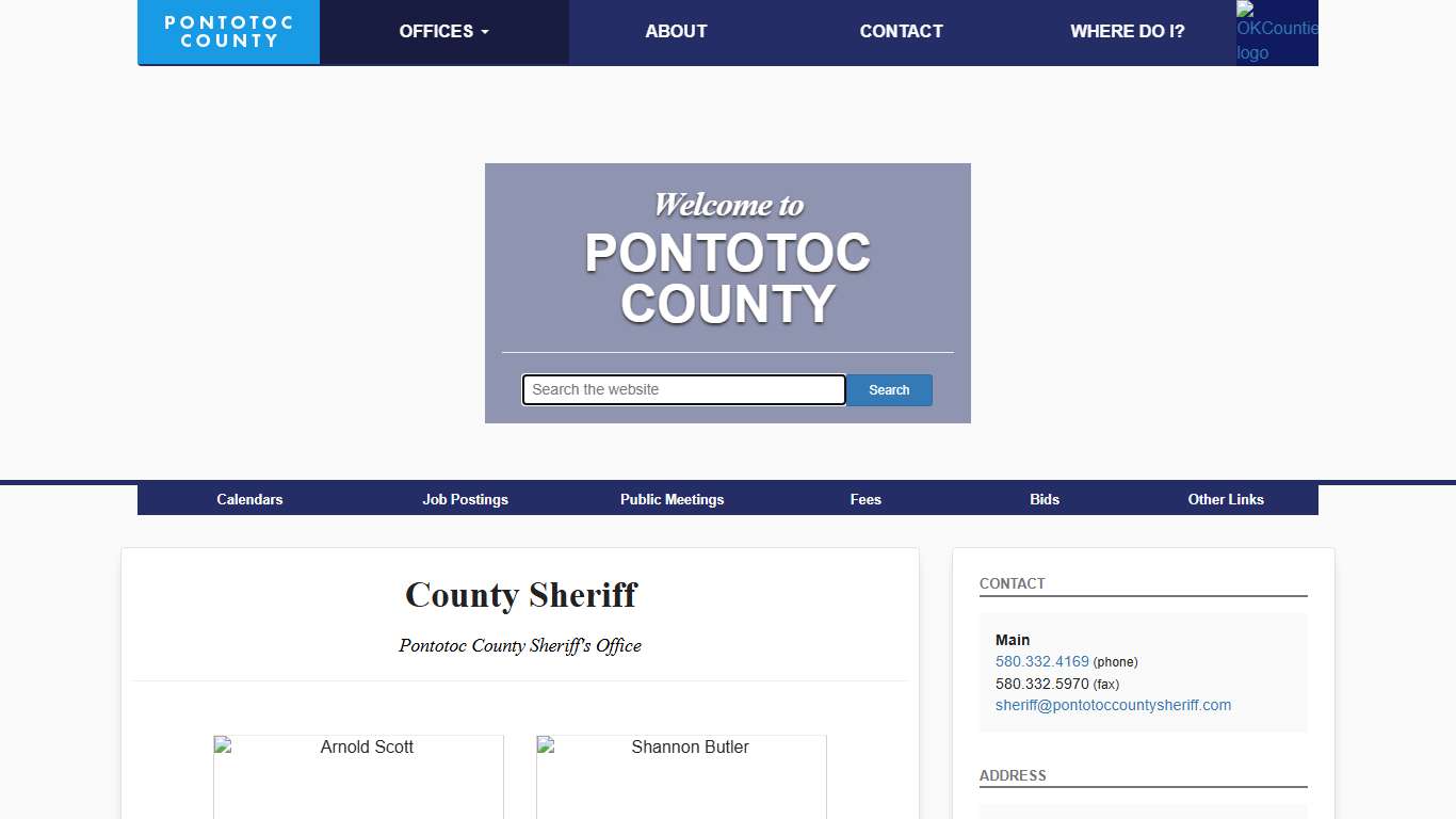 County Sheriff